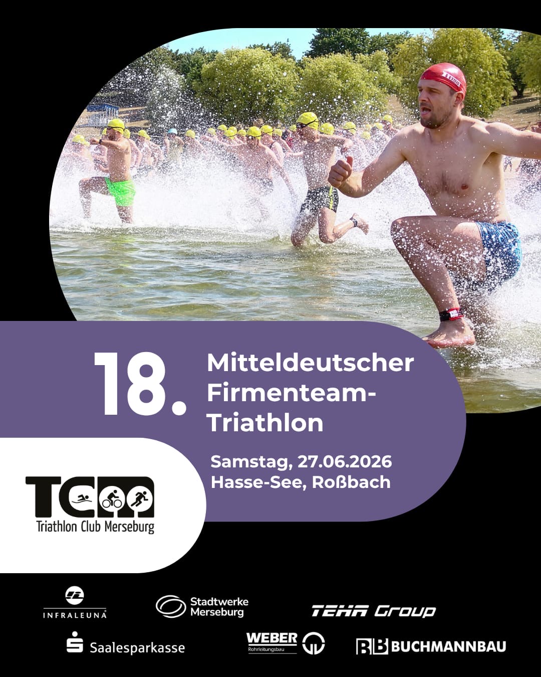 18. Mitteldeutscher Firmenteam-Triathlon