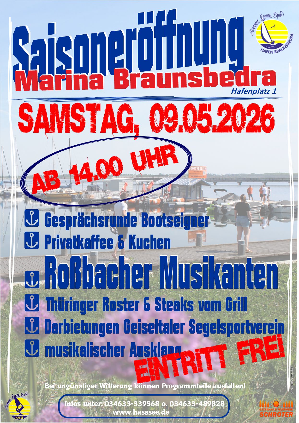 Saisoneröffnung Marina Braunsbedra 2026
